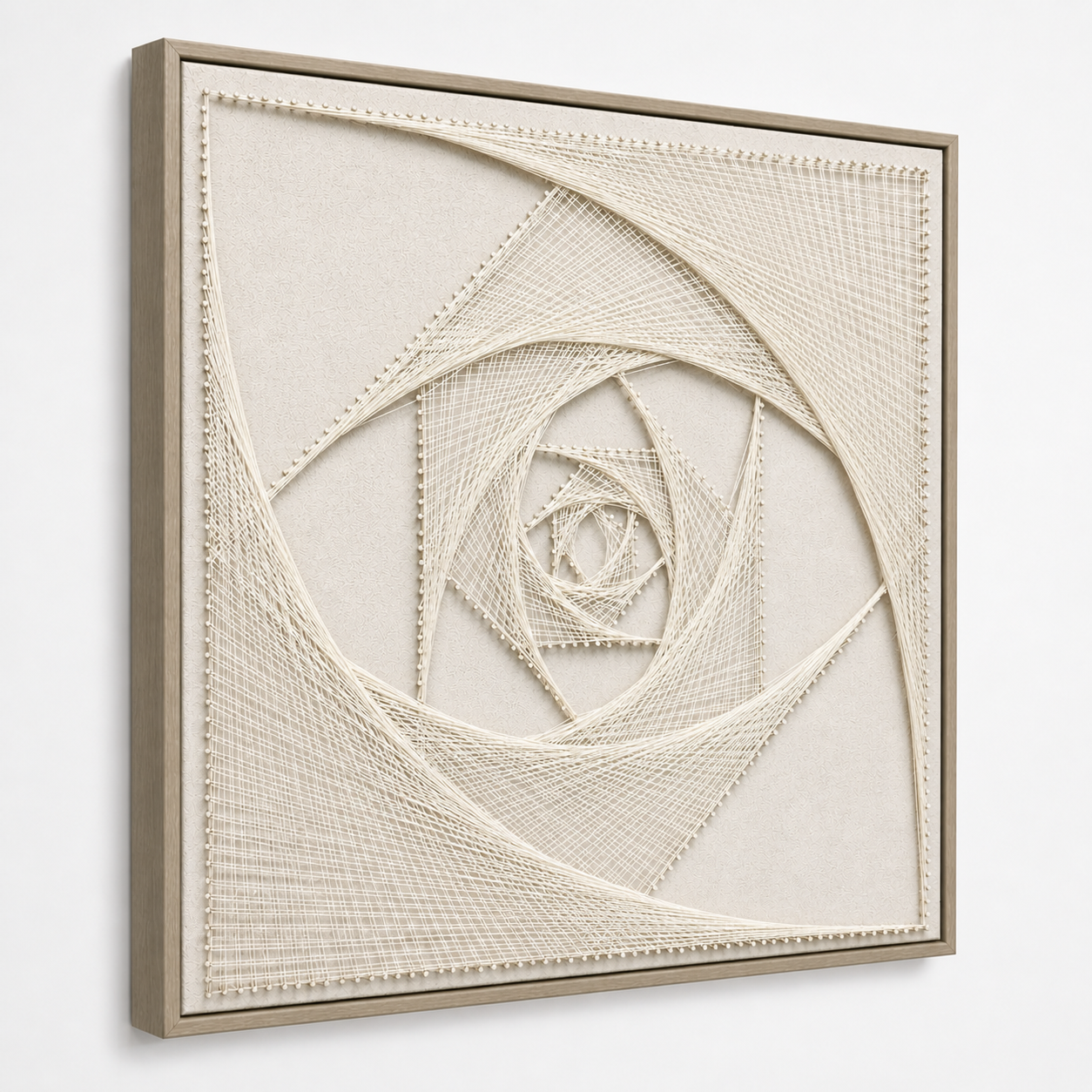 Abstract Eye Spiral 3D String Wall Art